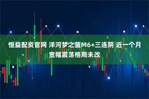 恒益配资官网 洋河梦之蓝M6+三连阴 近一个月宽幅震荡格局未改